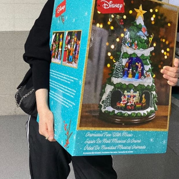 디즈니 크리스마스 트리 오르골 장식 코스트코