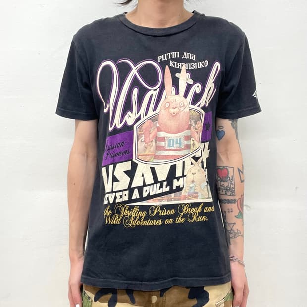 Purple Rabbit Vintage T-Shirt