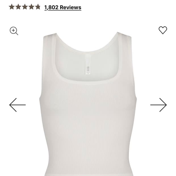 skims 소프트 라운지 탱크 xxs