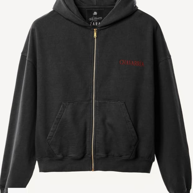 자라 윌리차라비아 집업 후드 M