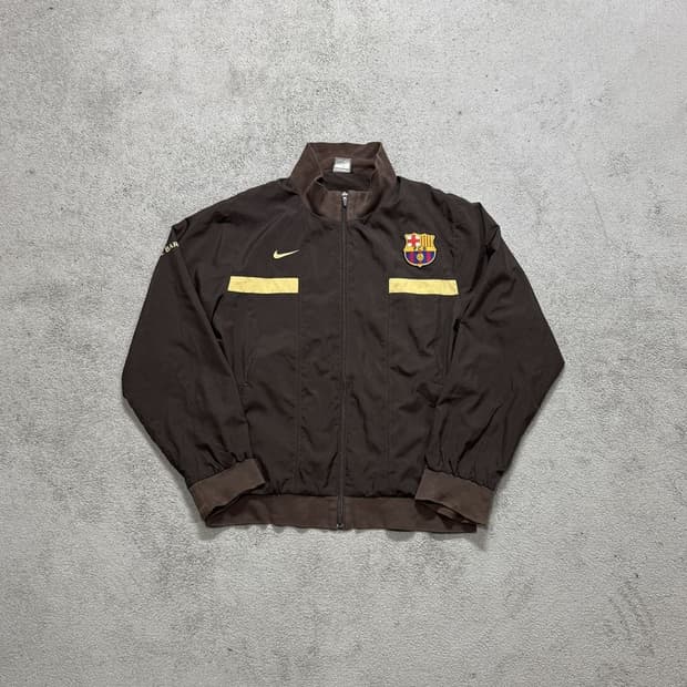 나이키 바르셀로나 져지 바람막이 브라운 100(M)