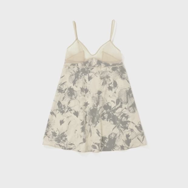 로우클래식 시스루 스티치 드레스 M사이즈