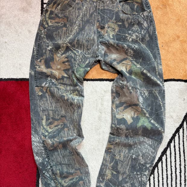 90s wrangler 리얼트리 더블니팬츠