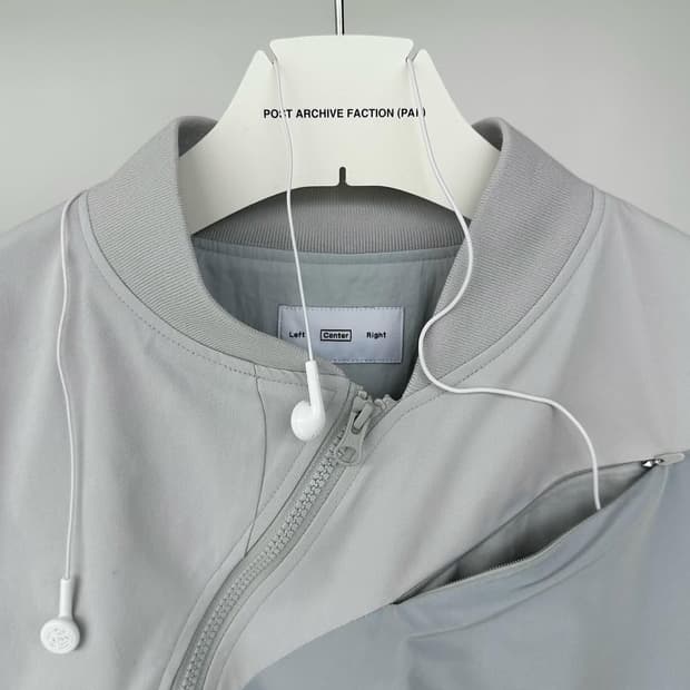PAF Gray 6.0 Center Bomber Jacket