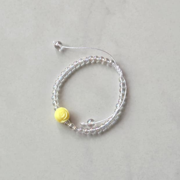 [Handmade] lemon candy 비즈팔찌