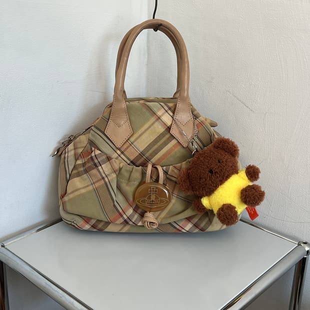 VIvienne Westwood tartan bag