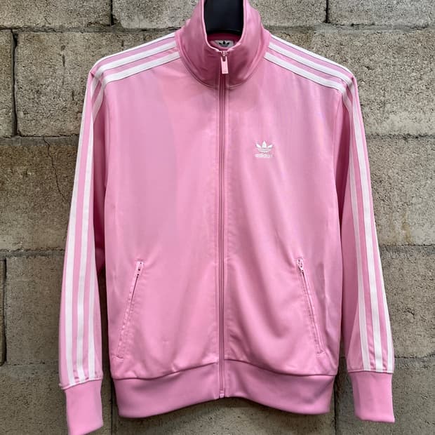 아디다스 핑크 트랙 탑 져지