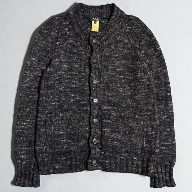 A.P.C. 90’s Alpaca Blend Cardigan italy