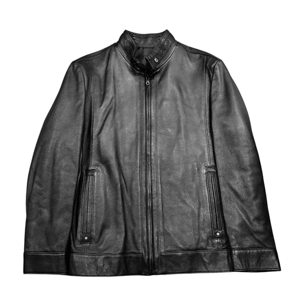 ✨ (바배) 빈티지 심플 양가죽 자켓