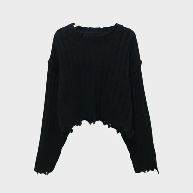 지알엘 Y2K 데미지 크롭 니트 61231