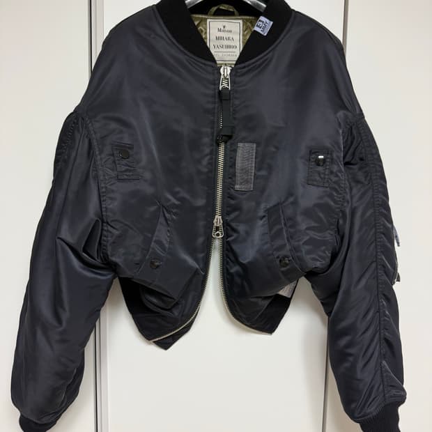 미하라 야스히로 봄버쟈켓 38사이즈