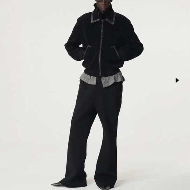 렉토 파이핑 자켓 L