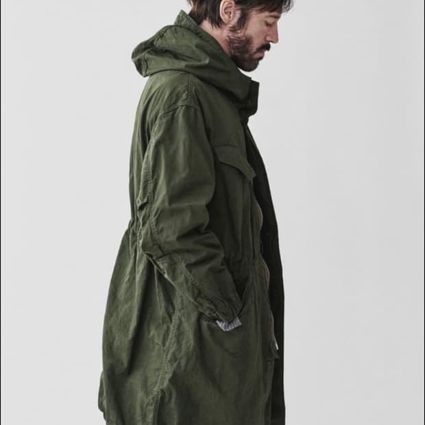 Sage de cret 후드 코튼 자켓