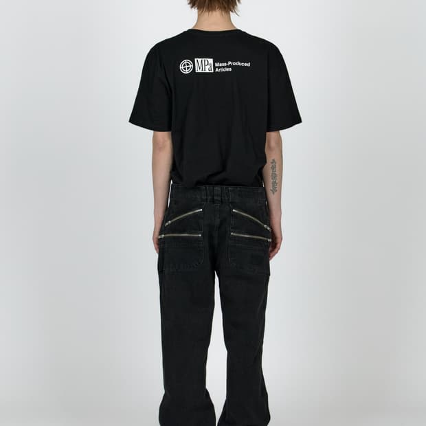 MPa SPLIT POCKET PANTS (BLACK)