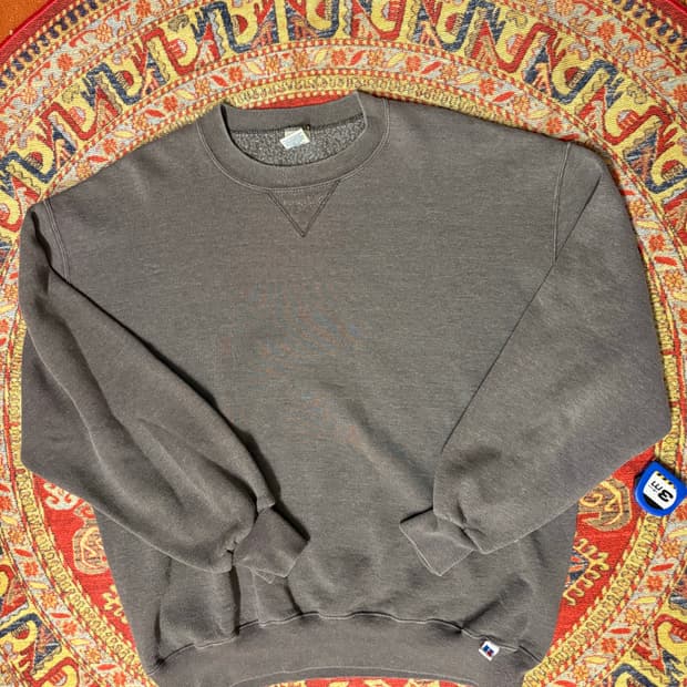 미제 러셀 빈티지 그레이 xl