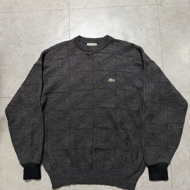 90s 라코스테 서광   빈티지 울 니트  105size 