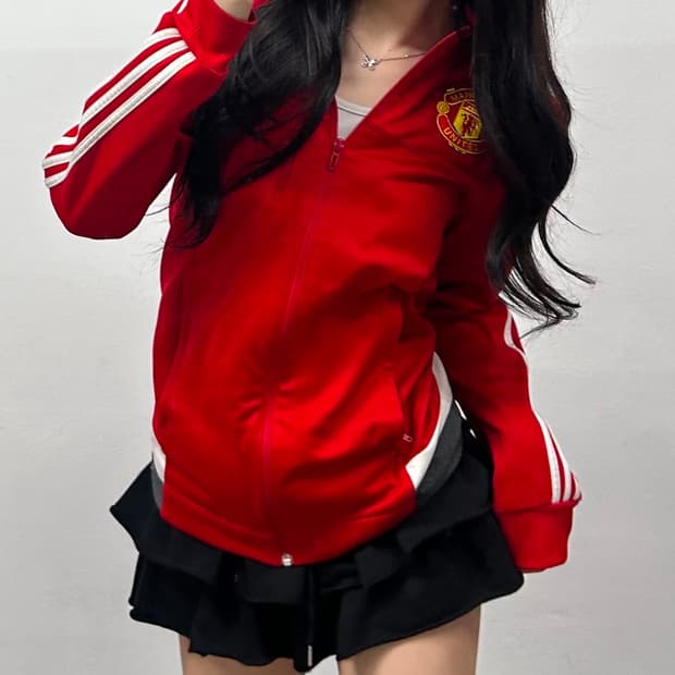아디다스 맨체스터유나이티드 유니폼 트랙탑 희귀져지(95)