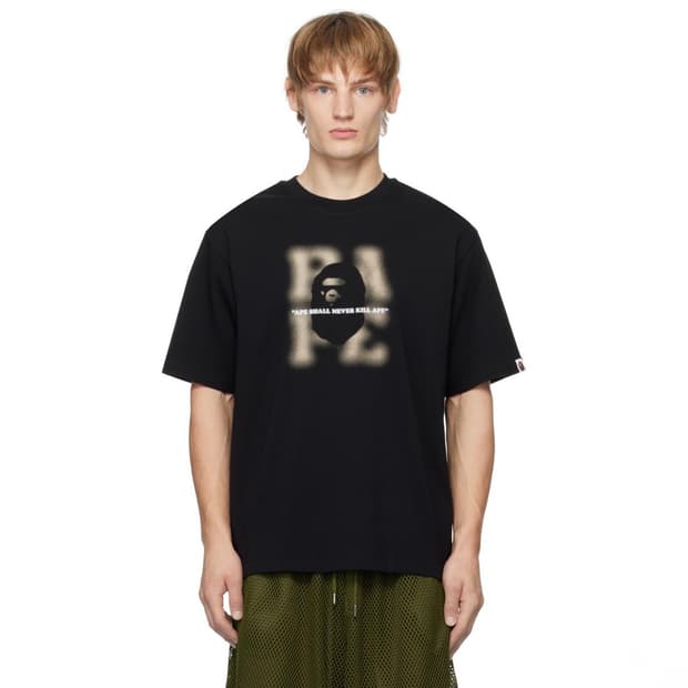 베이프 BAPE 블러로고 릴렉스핏 XL