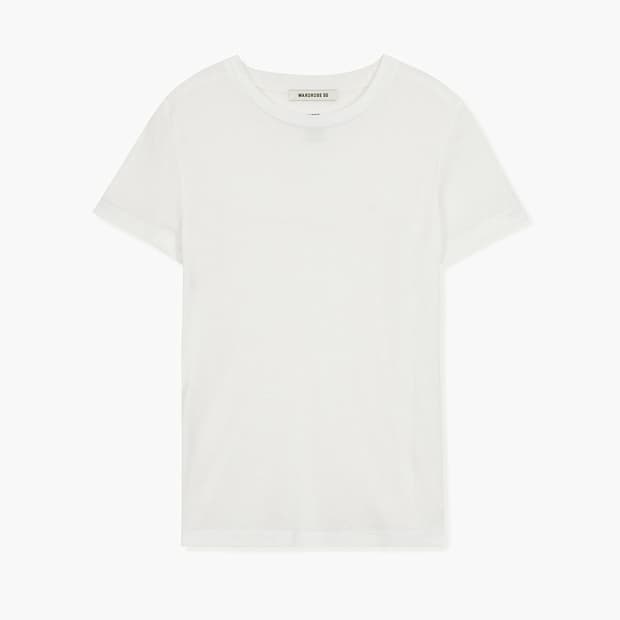 마지셔우드 화이트 티셔츠