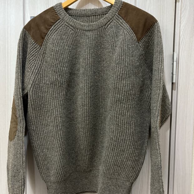 포터리 밀리터리 니트 카키 2