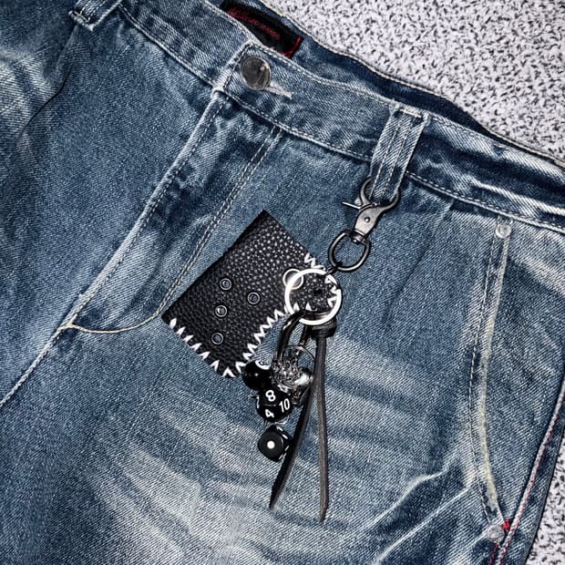 빈티지 다이스 키링