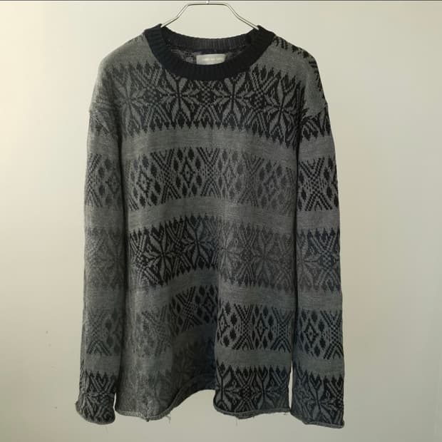 Comme des Garcons gradation knit