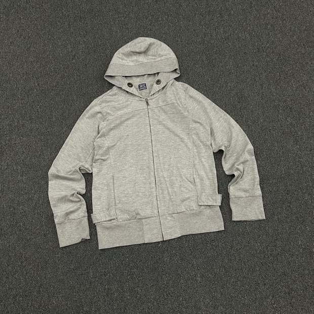 2)Lipstar vintage 여성 그레이 후드집업