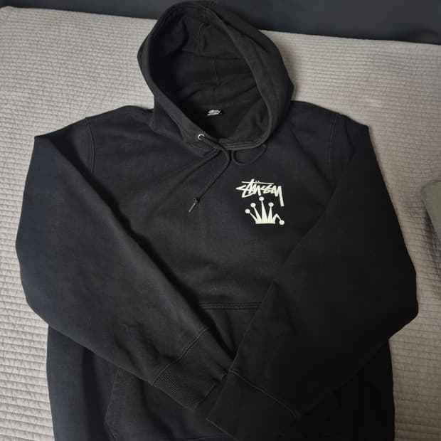 스투시 스탁 크라운 후드 L사이즈