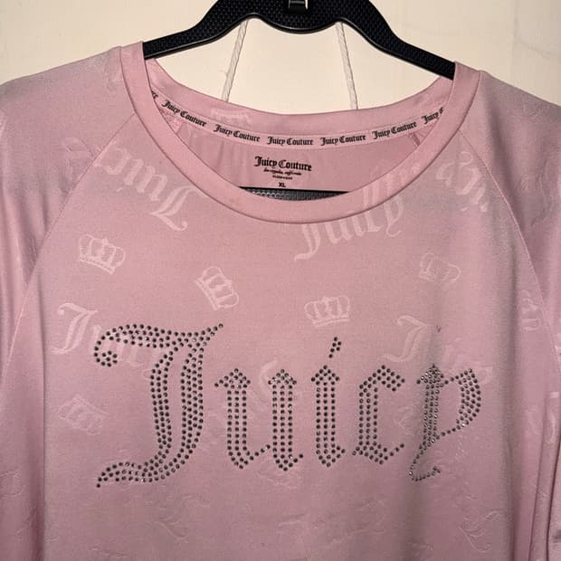 쥬시꾸뛰르 슬리브 티 XL