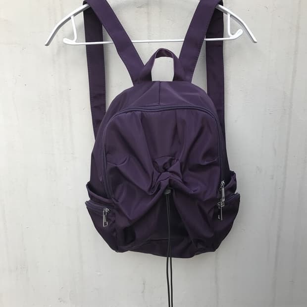 튜프티 sheen pocket backpack purple