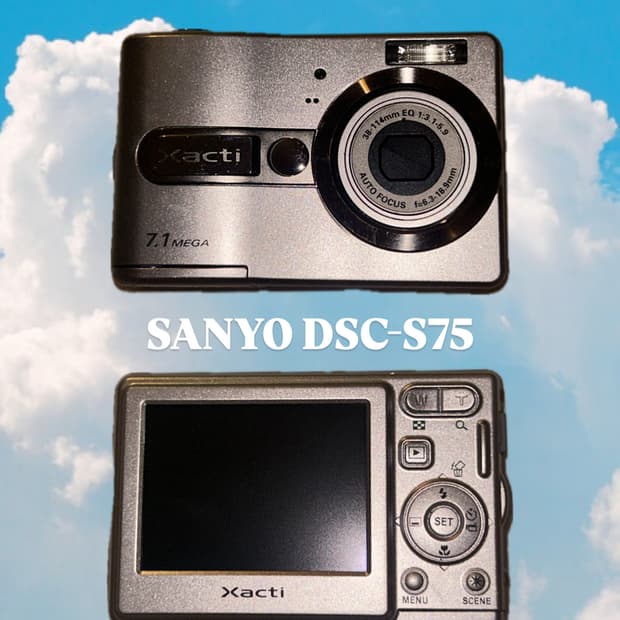 산요작티[sanyo xacti dsc-s75]
