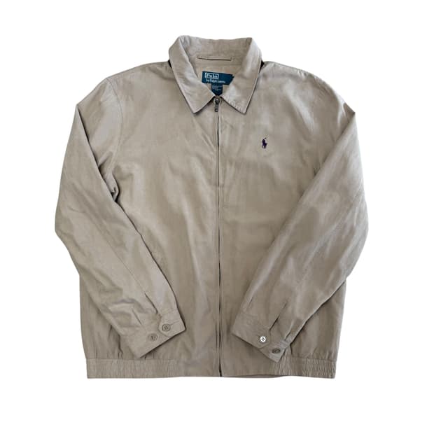 폴로 면자켓