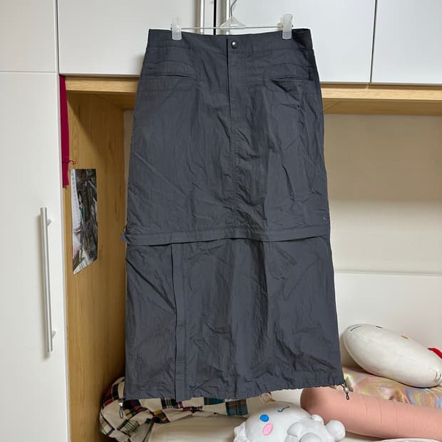 코이세이오 suu 지퍼 스커트 네이비