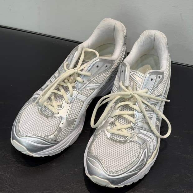 아식스 x JJJ자운드 젤 카야노 14 실버 화이트290