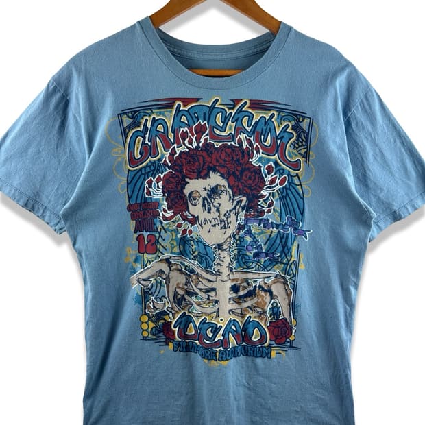 그레이트풀데드 스카이블루 그래픽 반팔티2961