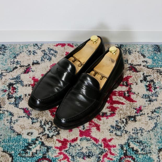 조셉치니 허드슨 블랙 로퍼 8F