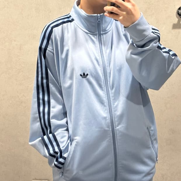 아디다스 소라색 하늘색 베켄바우어 bb 트랙탑