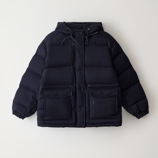 낫띵리튼 Pred puffer parka (Dark navy)