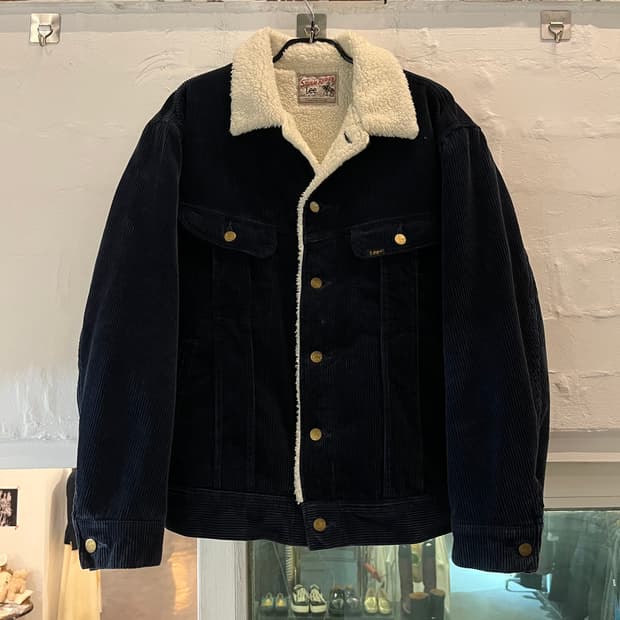 Lee for United Arrows 스톰라이더 코듀로이 쉐르파자켓 M