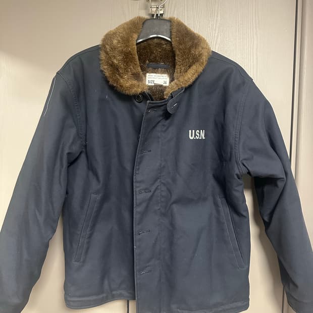 Ymclky 덱자켓 네이비 36사이즈