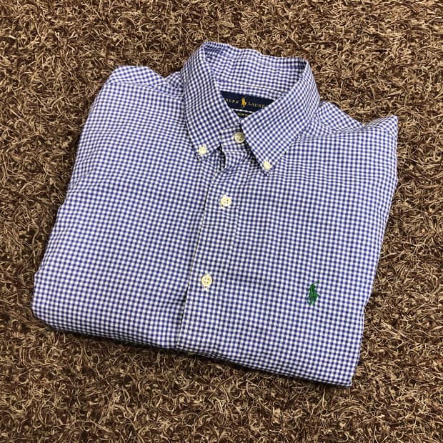 폴로 랄프로렌 체크 셔츠 