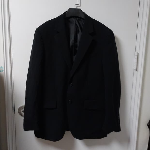 무신사 릴렉스드 베이식 울 블레이저 L 무탠다드