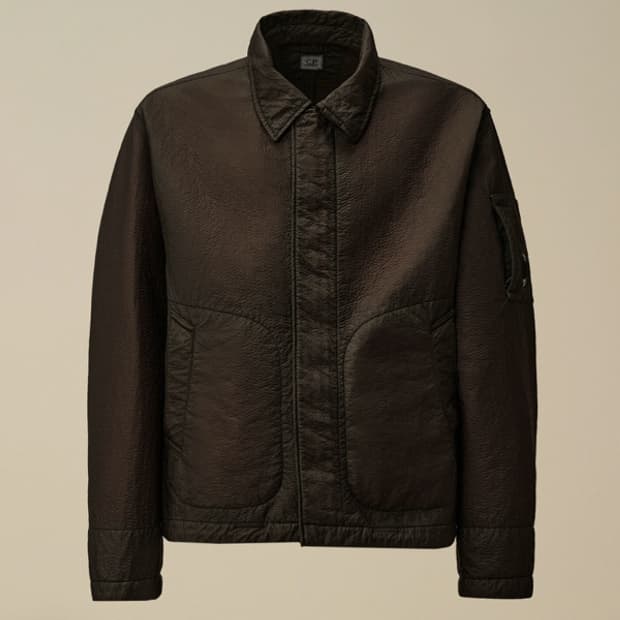 CP컴퍼니 펠트로 바이 필름 숏 자켓 블랙 판매합니다