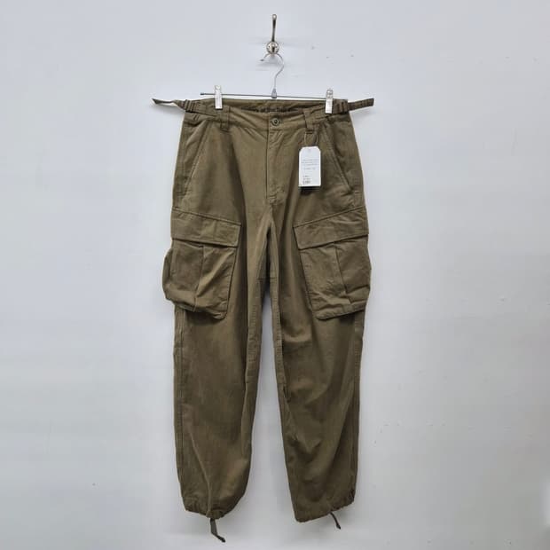 뉴에라 카키색 카고 조거 팬츠 30in
