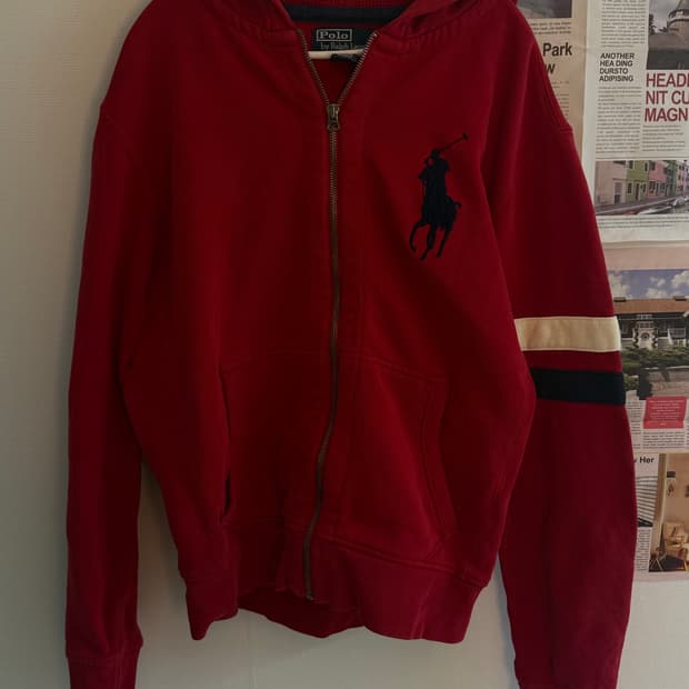 폴로 빅포니 후드집업