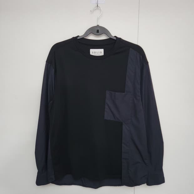 솔리드옴므 105 긴팔티 맨투맨 티셔츠