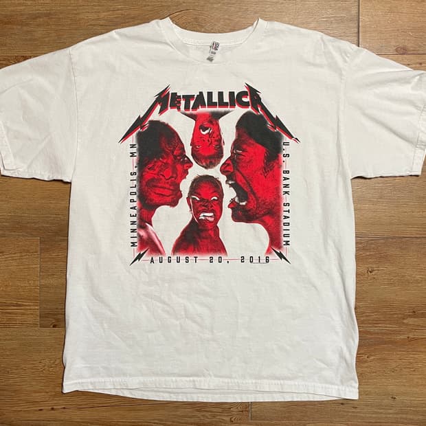 메탈리카 월드와이어드 투어 티셔츠