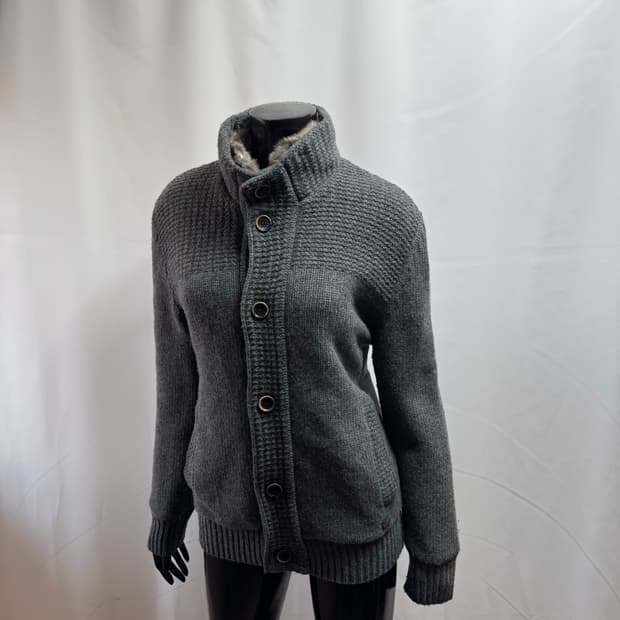 henry cottens / 헨리코튼 버튼 니트 가디건