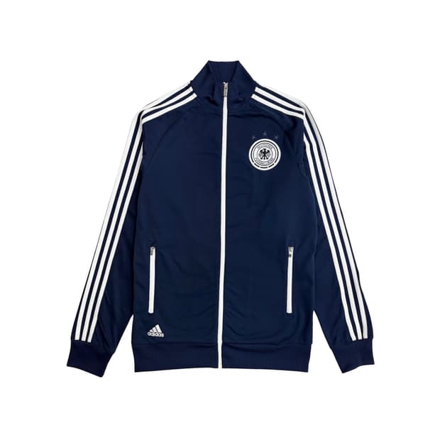 아디다스 독일 네이비 트랙탑 져지 축구 자켓 95 m
