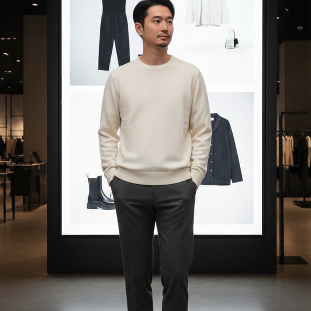 100.COS 캐시미어 니트 